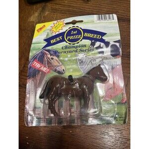 Best Breed 1st Place Champion Barnyard Series Horse Wind-Up Pony New